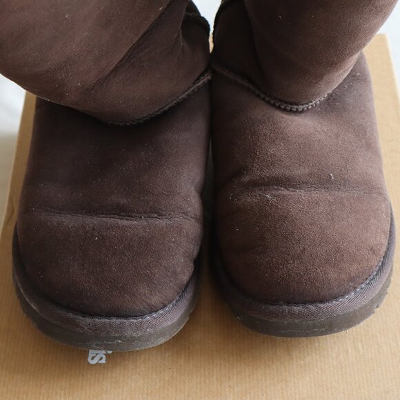 UGG Bailey Button Tall Boots in Brown - Picture 2 of 9